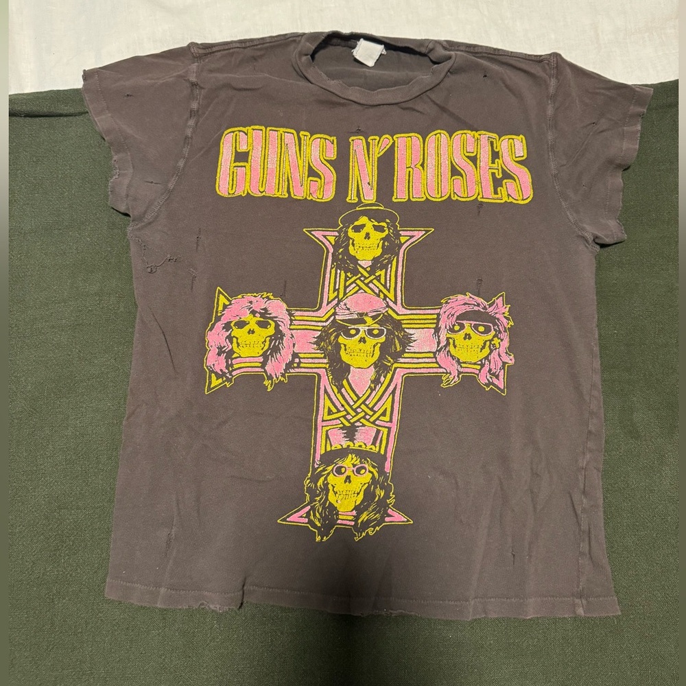 Madeworn Guns and roses tee shirt.